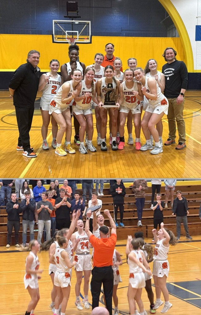 Sturgis girls beat Coldwater 44-38 to win D-1 District Title